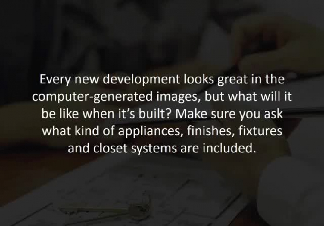 Whitby mortgage agent reveals 5 things to know before buying in a new development.