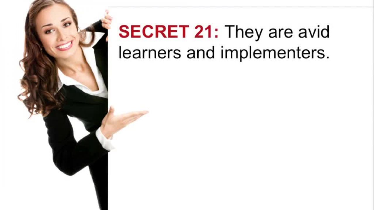 Secret #21 of Superstar Realtors