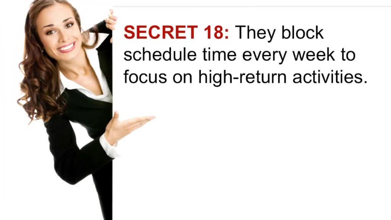 Secret #18 of Superstar Realtors