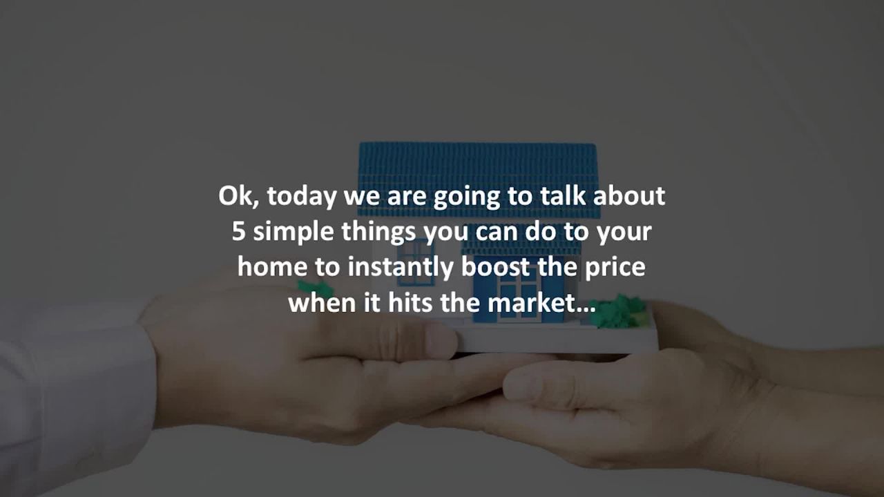 La Grange Mortgage Adviser reveals 5 simple things you can do to your home to instantly boost the pr