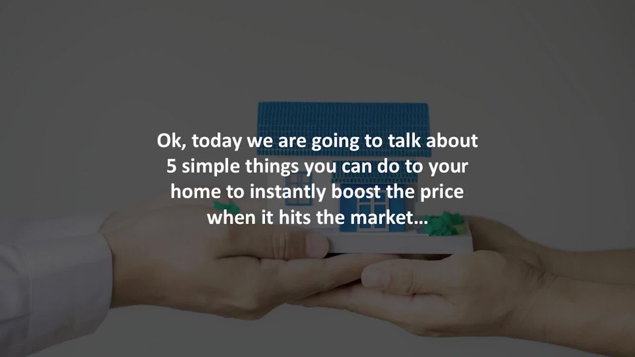 Holland Mortgage Advisor reveals5 simple things you can do to your home to instantly boost the price