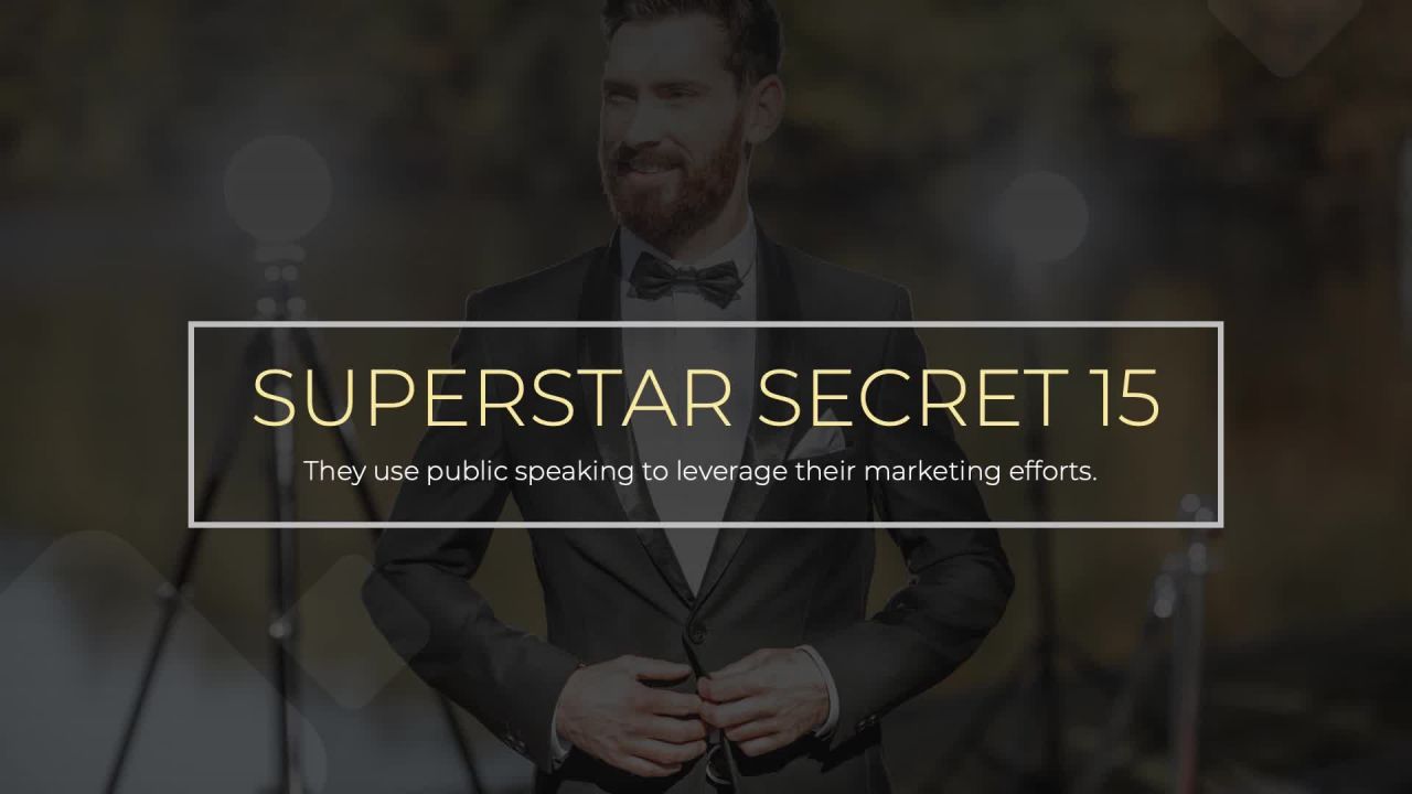 Secret #15 of Superstar Realtors