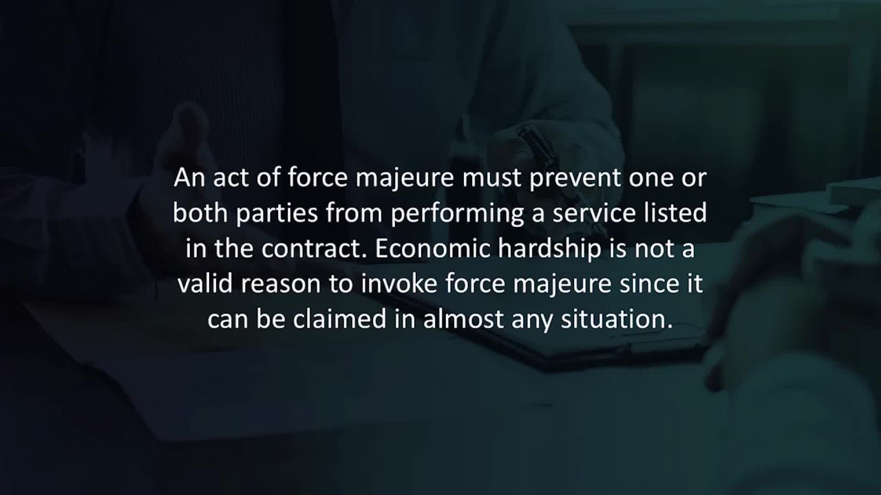 Haileybury Mortgage Agent revealsWhat is a “force majeure” clause, and does it apply to your mortgag