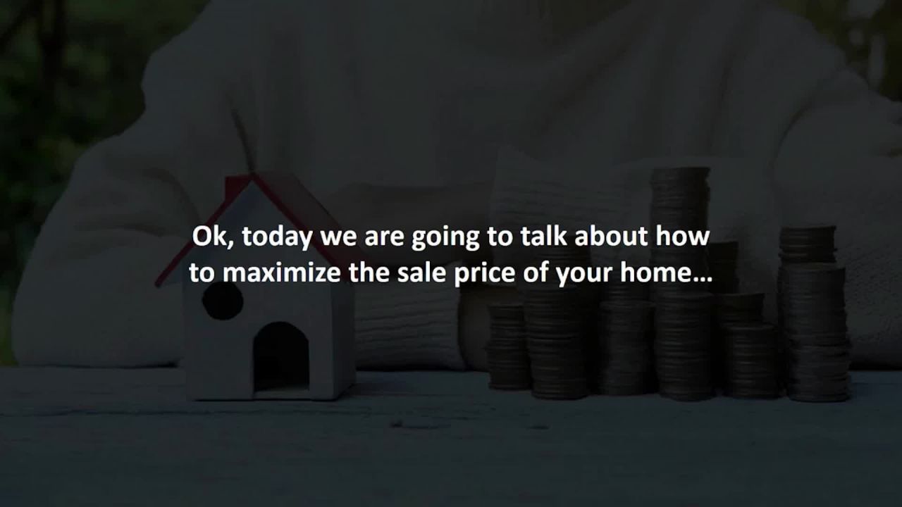 Weston Senior Loan Originator reveals5 ways to maximize the sale price of your home…