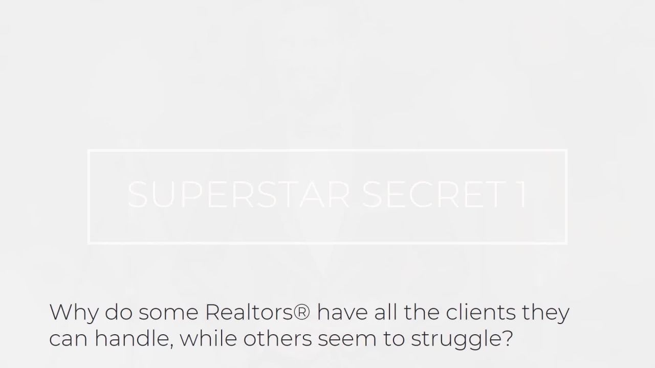 21 Secrets of Superstar Realtors®