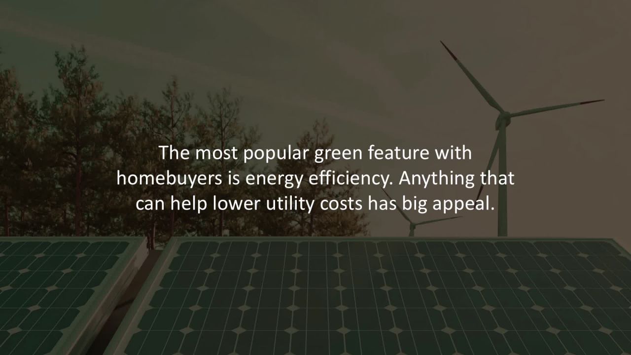 Miami Mortgage Loan Advisor reveals Top 3 green features buyers look for in a house…