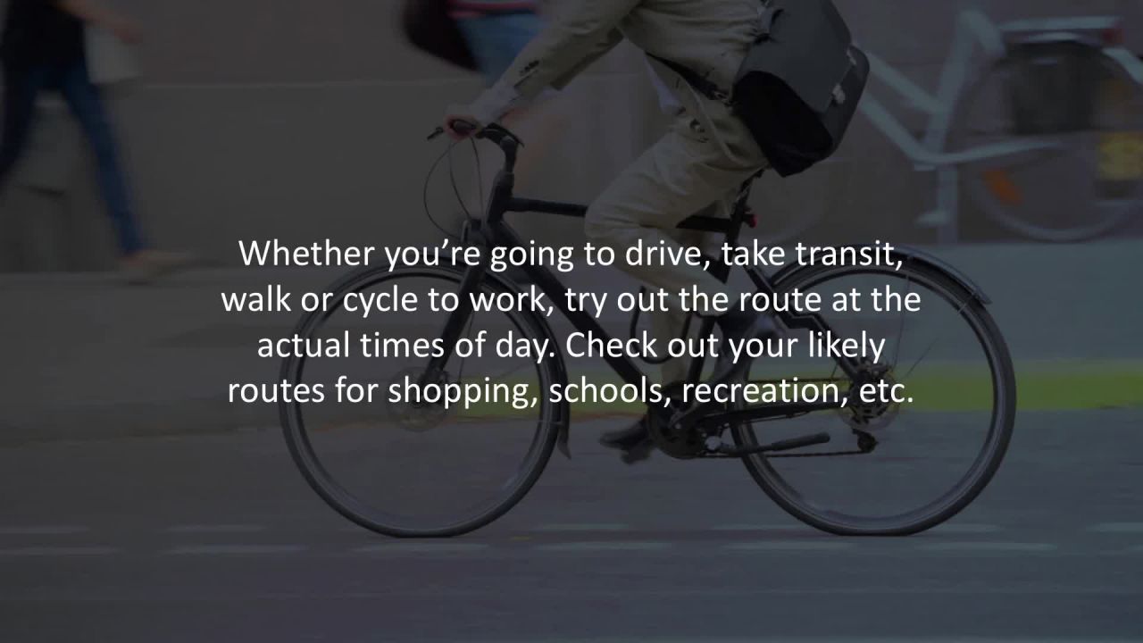 ⁣South Easton President reveals 4 ways to test drive a neighbourhood before you buy…