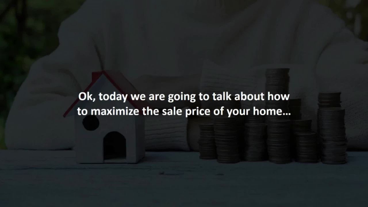 St. Augustine Mortgage Loan Officer reveals 5 ways to maximize the sale price of your home…