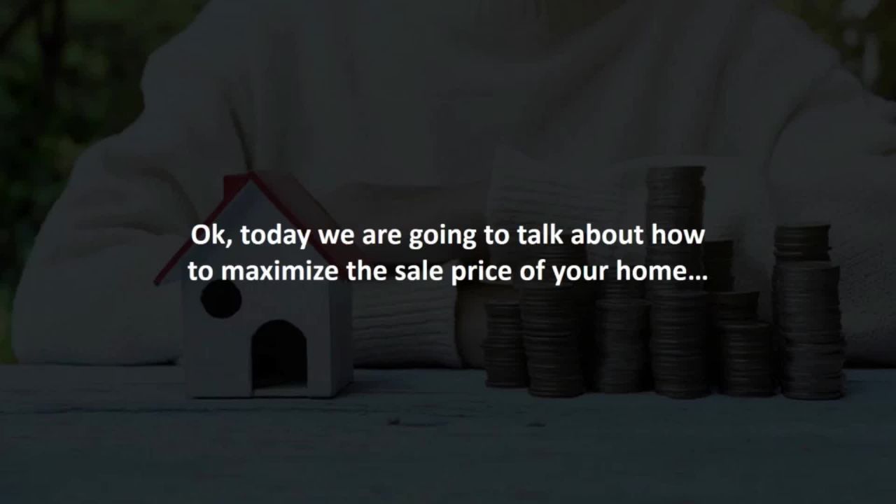 ⁣Plymouth Mortgage Consultant reveals  5 ways to maximize the sale price of your home…