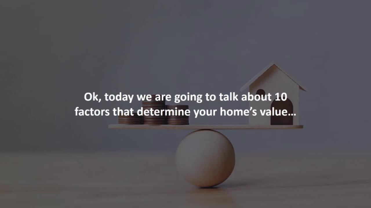 ⁣Plymouth Mortgage Consultant reveals  10 factors that determine your home’s value…
