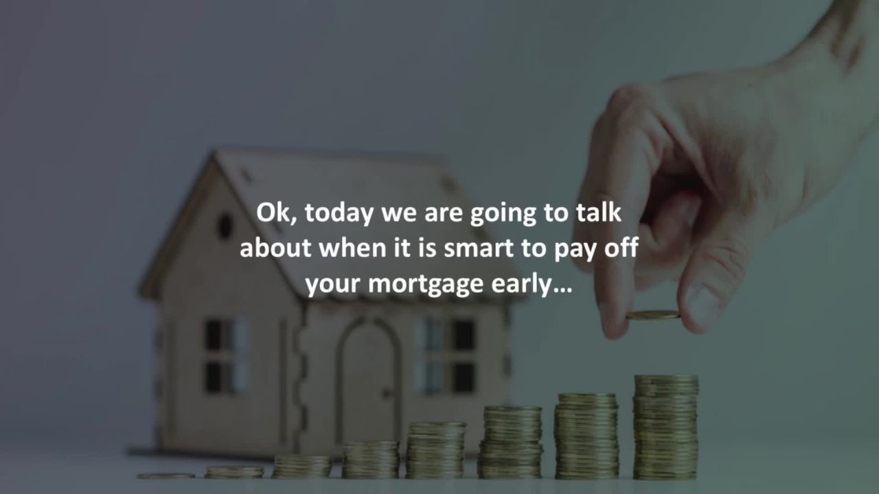 ⁣Tampa Loan Officer reveals When is it smart to pay off your mortgage early? Here’s 7 things to consi