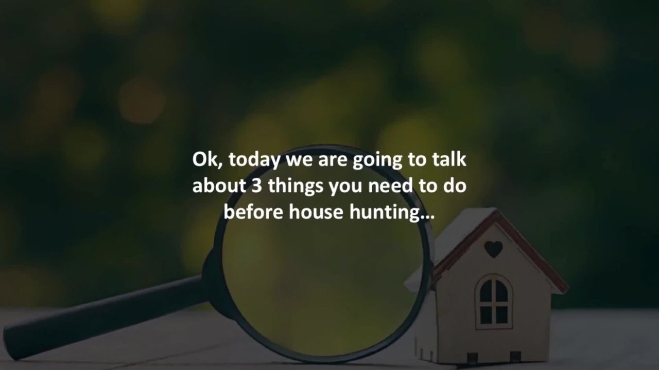 ⁣Schaumburg Sr. Mortgage Advisor reveals 3 steps to take before house hunting…