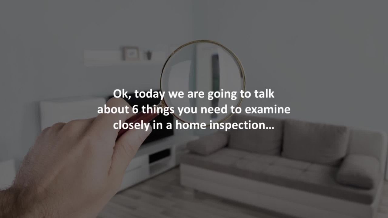⁣Dallas Producing Branch Manager reveals  6 things to pay extra attention to in any home inspection…